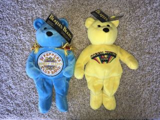 Beanie Baby Rare Beatles Magical Mystery Tour & Sgt Pepper’s Lonely Heart Club
