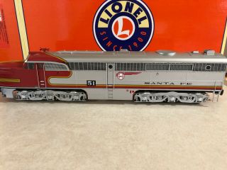 Lionel 6 - 34568 Santa Fe Alco Pa Aa Diesel Set W/ Legacy 3 Rail In O/b
