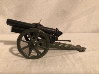 Hausser Lineol Arnold Unusual Tin Toy Cannon Artillery Germany