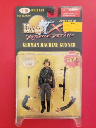 Ultimate Soldier Wwii German Machine Gunner