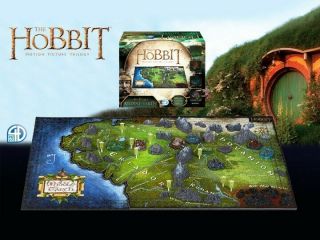 4d Cityscape 4d Hobbit Middle Earth Time Puzzle (1390 Piece)
