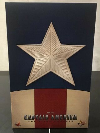 Hot Toys Captain America: The First Avenger Star Spangled Man 12 Inch Figure.