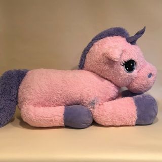 Giant Pink Purple Unicorn 4ft Plush Jumbo Stuffed Animal Large Usa
