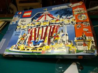 LEGO 10196 Grand Carousel w/ Instruction Books,  stickers,  and Box 6