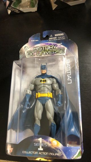 History Of The Dc Universe Series 1 Batman Action Figure By Dc Direct Toys