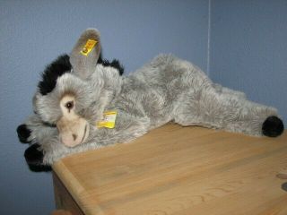 Steiff Molly Donkey Lying 22 " All Tags And Ids Ean 0335/55