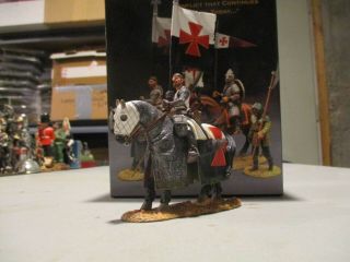 King & Country 1/30th Scale Mk008 Mounted Knight With Pennant