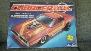 Mpc Charger Street Machine 1/16 Scale Model Kit