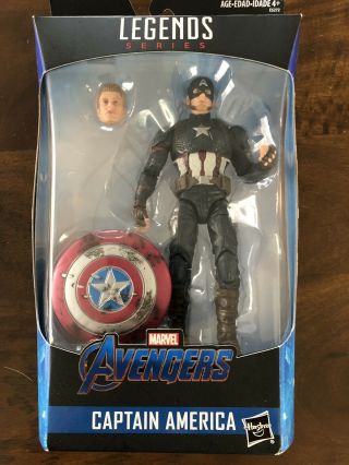 Marvel Legends Captain America Endgame Worthy Walmart Exclusive
