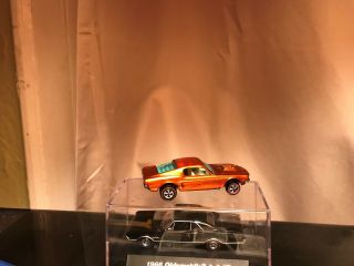 Redline Hot wheels Custom Mustang Orange W/ Rear Louvered Window 2
