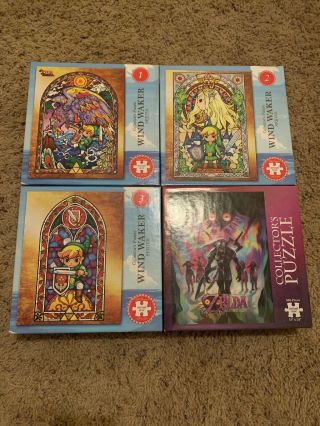 The Legend Of Zelda Wind Waker,  Majoras Mask 550 Piece Puzzles