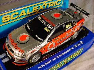 Scalextric Holden Commodore Ve 888 Lowndes Vodafone Set Only C3161 Vg,  B