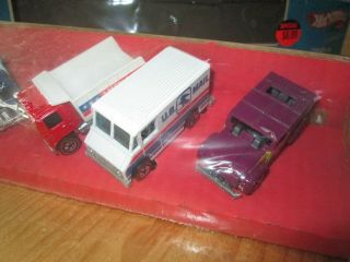 Hot Wheels Redlines Truckin Machines 1976 - Box Set - 6 Trucks 3