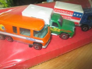 Hot Wheels Redlines Truckin Machines 1976 - Box Set - 6 Trucks 5