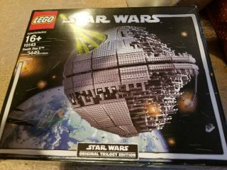 Lego Star Wars Death Star Ii (10143) Open Box,  1 Open Bag,  Everything