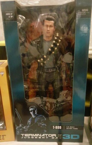 T - 800 Terminator 2 Judgment Day 3d 1/4 Scale 18 " Action Figure Neca 2017