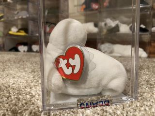 Authenticated Ty Beanie Baby Seamore 3rd/2nd Generation Mwmt - Museum Quality