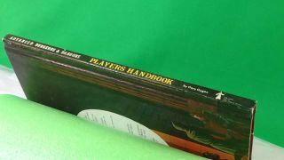 AD&D 1st Print Players Handbook by Gary Gygax Yellow Flyleaves & Endpapers 11