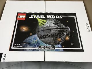 LEGO 10143 Star Wars Death Star II - Inner Boxes,  Outer Seal OPEN 10