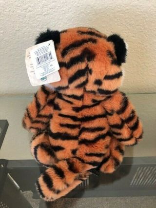 Tickles the Bengal Tiger Cat Russ Berrie Weighted Bean Stuffed Plush 16” 1265 3