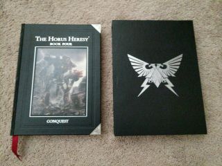 Horus Heresy Book 4 Conquest Limited Slipcase Oop Forgeworld 30k