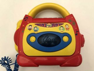 The Wiggles Cassette Tape Player Recorder Microphone Sing - A - Long Model 24098