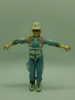 Vintage 1987 Gi Joe Hardtop Defiant Space Crawler Pilot Figure Arah 1980’s