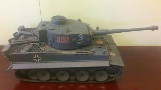 Tamiya German Tiger I 1:16 Scale Radio Control Tank Built Painted