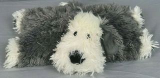Jellycat Chaucer Truffles Sheepdog Puppy Dog White Gray 15 " Stuffed Animal Plush