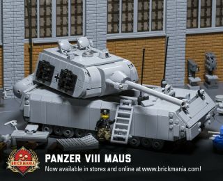 Panzer VIII Maus - Display Model - Brickmania® Building Kit 2