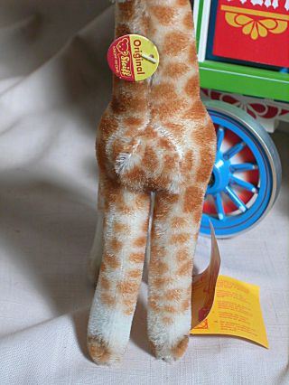 Steiff Golden Age of The Circus Wagon With Giraffe 1980s 8
