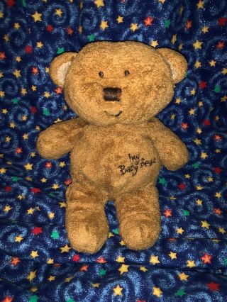 Ty Pluffies Brown My Baby Bear Brown 8 " Beanbag Plush Stuffed Toy