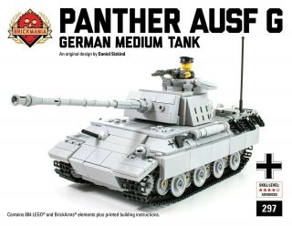 Panther Ausf G (2015 Gray Edition) - Brickmania® Building Kit