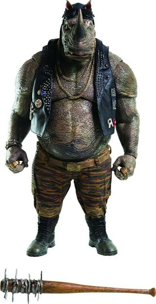 Teenage Mutant Ninja Turtles Out Of The Shadows Rocksteady Collectible Figure