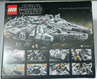 Lego 75192 Millennium Falcon Star Wars Ultimate Collector Series - Some Box Dmg