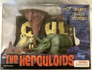 Hanna Barbera Herculoids - Box Set From Toynami Dorno,  Gleep & Tundro 2003