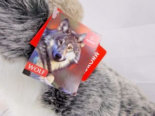 Aurora Howlin ' Lobo Wolf Plush 13 