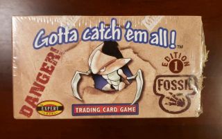 Pokemon 1st Edition Fossil Booster Box ENGLISH Factory 2