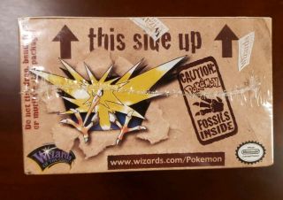 Pokemon 1st Edition Fossil Booster Box ENGLISH Factory 6