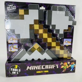 Minecraft Multi Tool 3 In 1 Roll Play Official Minecraft Halloween Costume