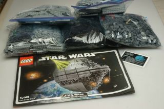 Lego Star Wars 2005 Death Star Ii 10143 Complete Without Box 3447 - Parts