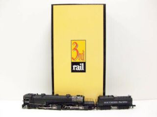 3rd Rail 4138 Brass Southern Pacific Cab Forward 4 - 8 - 8 - 4 Steam Locomotive & Tend