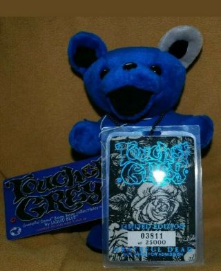 Grateful Dead Touch Of Grey Limited Edition Plush Beanie Dancing Bear Rare