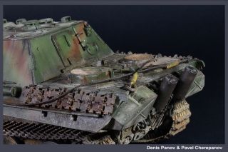 PRO - BUILT 1/35 Jagdpanther G2 German WW2 Tank Hunter - finished model 8