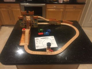 Thomas & Friends Wooden Railway Deluxe King Of The Railway Train Set Castle