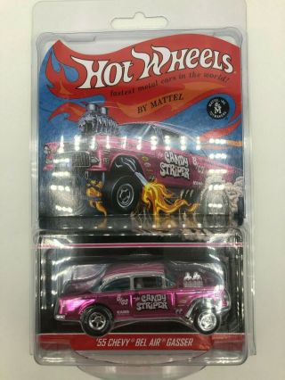 Hot Wheels RLC Candy Striper 55 Chevy Bel Air Gasser MIBP 1 of 4000 7