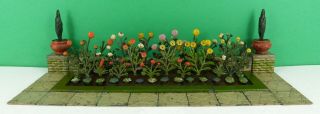 Pre War Britains Lead Miniature Garden Series Set 7mg (61 Piece Set