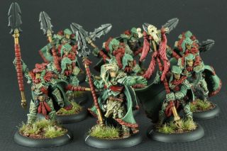 Hordes: Pro Painted Circle of Orboros Wolves and Reeves of Orboros 2