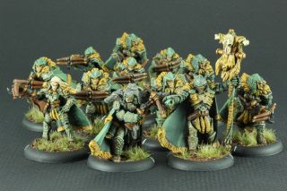 Hordes: Pro Painted Circle of Orboros Wolves and Reeves of Orboros 3