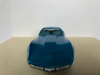 1973 Corvette Coupe blue/blue.  1/25 scale Dealer Promo 3